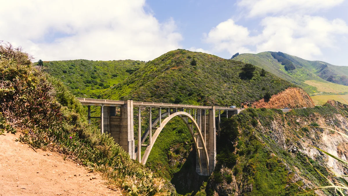 visuel secondaire sur Highway 1 californie itineraire