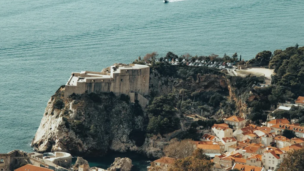 Vue de la côte croate pour croatie en 7 jours