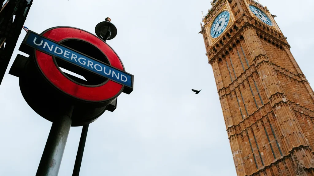 visuel principal sur Londres premiere fois