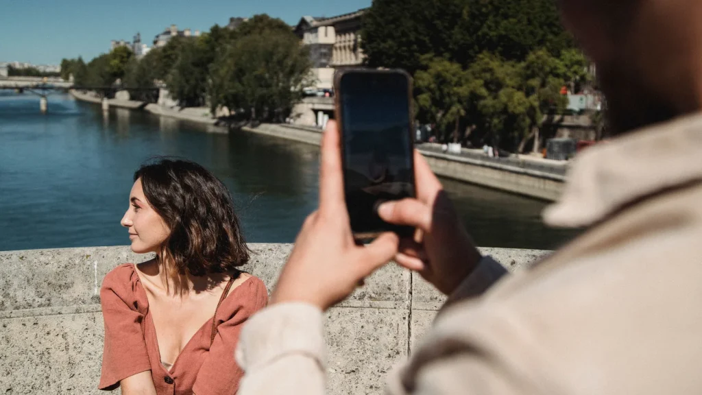 Scène de voyage pour booking